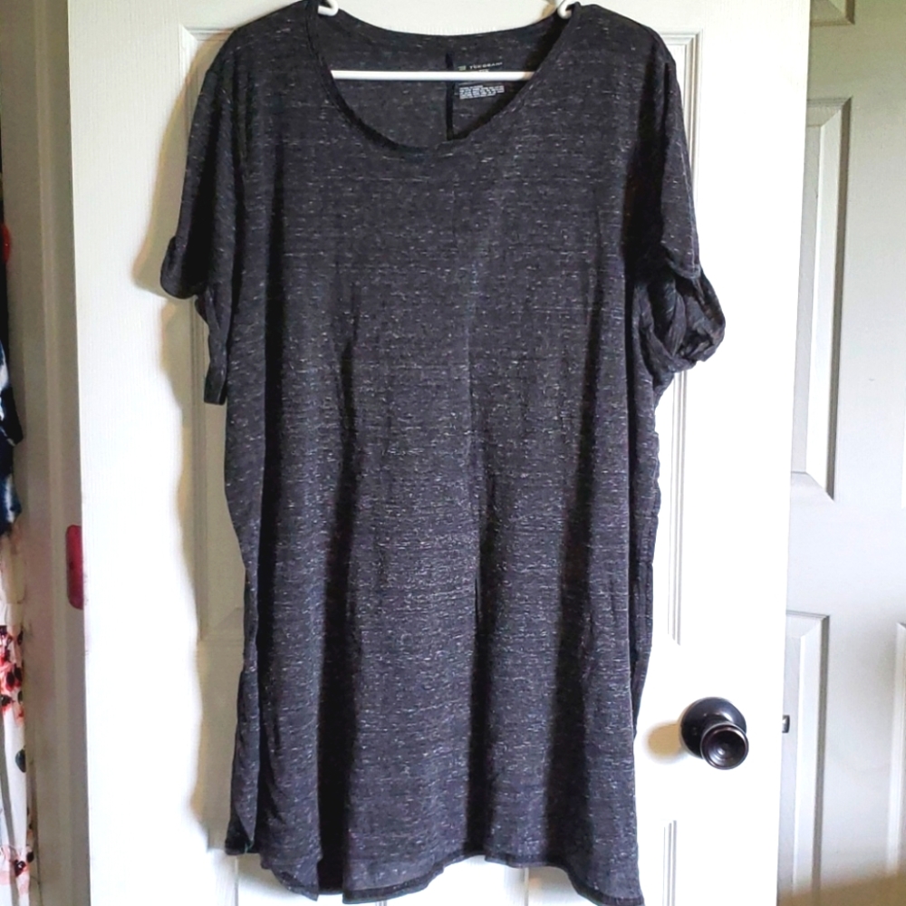 Tek Gear DryTek. Womens 3X Gray Athletic Tee